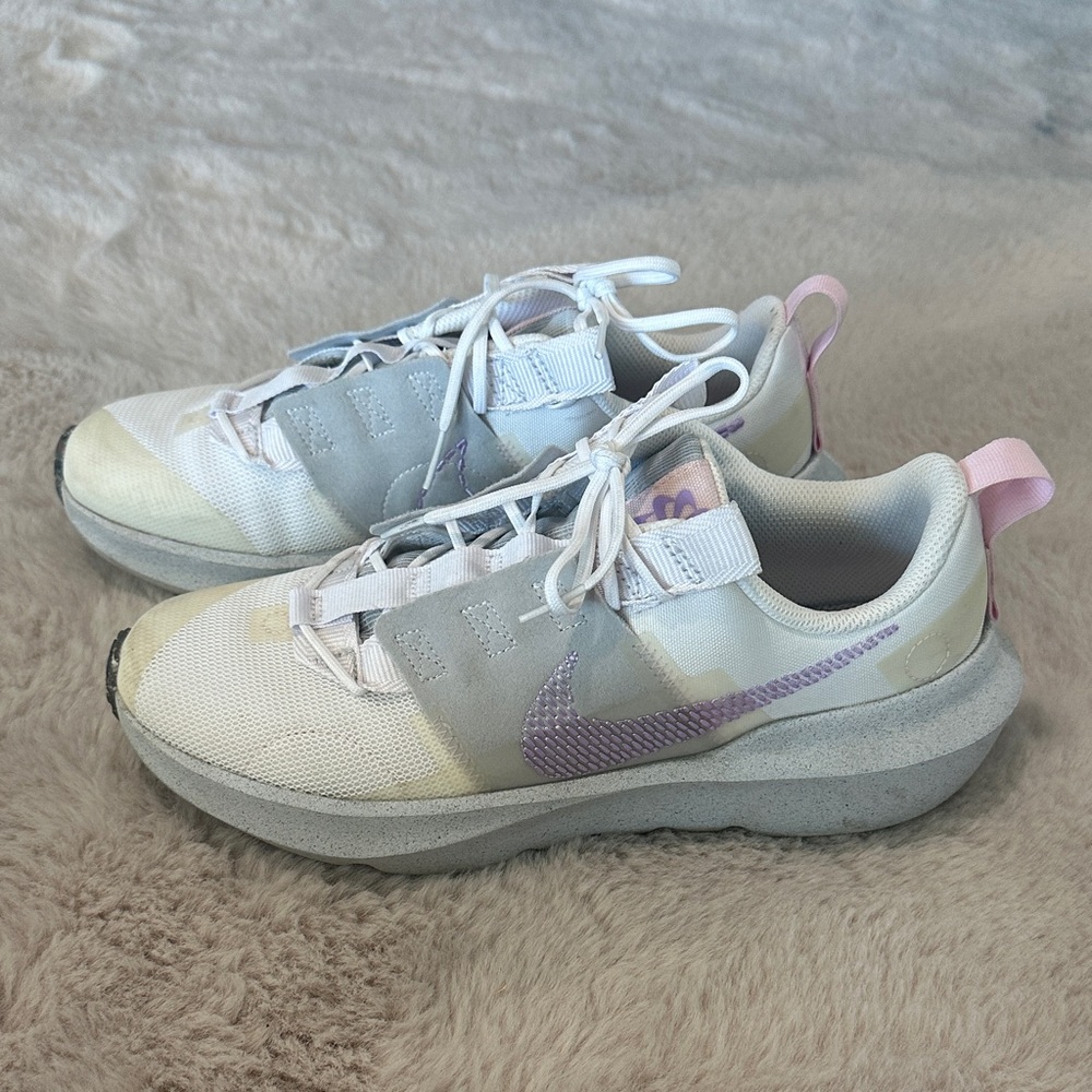 Nike Crater Impact (Big Kids) • Purple Pink & White - Picture 2 of 7